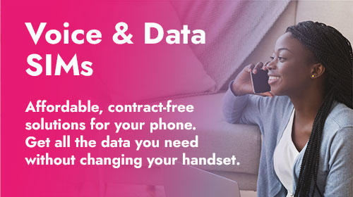 Voice and Data SIMs